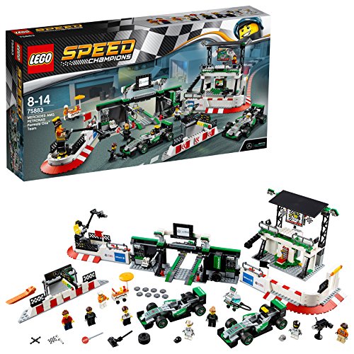 LEGO Speed Champions - Equipo de Formula One Mercedes AMG Petronas (Lego 75883)