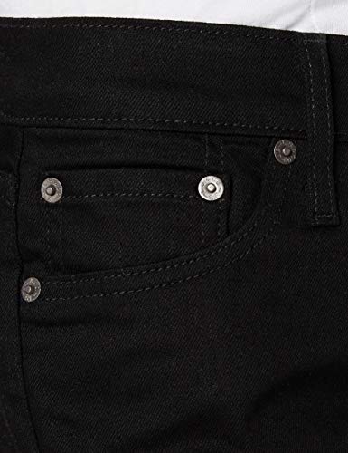 Levi's 511 Slim Fit Vaqueros, Negro (Nightshine X), 33W / 32L para Hombre