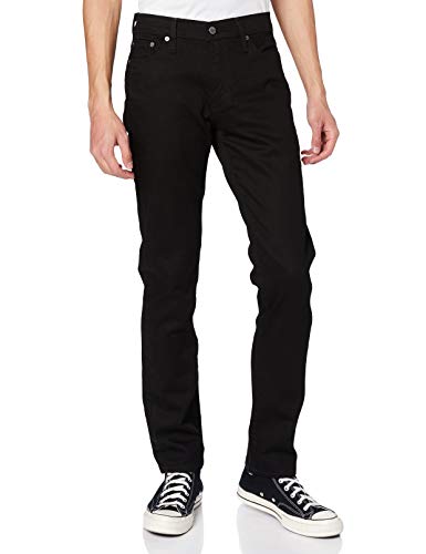 Levi's 511 Slim Fit Vaqueros, Negro (Nightshine X), 33W / 32L para Hombre