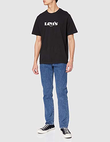 Levi's 514 Straight Jeans Vaqueros, Stonewash Stretch T2, 33W / 34L para Hombre