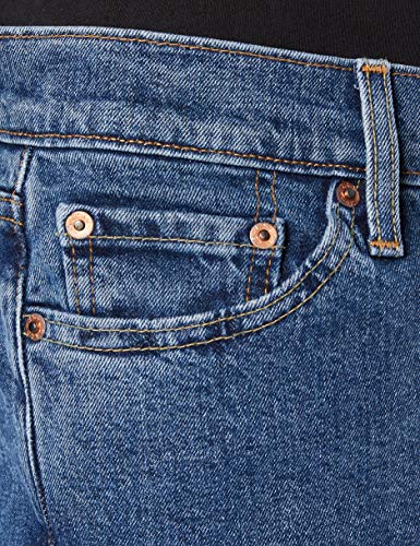 Levi's 514 Straight Jeans Vaqueros, Stonewash Stretch T2, 33W / 34L para Hombre