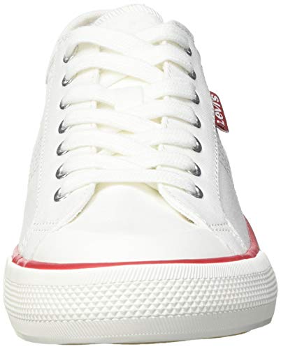 Levi's Hernandez S, Zapatillas Mujer, Regular White, 36 EU