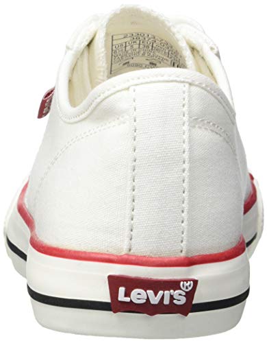 Levi's Hernandez S, Zapatillas Mujer, Regular White, 36 EU