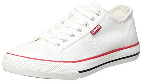 Levi's Hernandez S, Zapatillas Mujer, Regular White, 36 EU