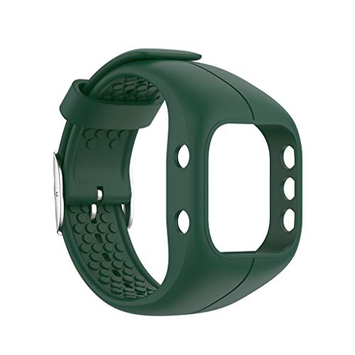 LEXIANG Muñequera Ajustable para Polar A300, Pulsera de Silicona Suave con Correa de Reloj, Pulsera Deportiva de Repuesto para Deportistas en Forma