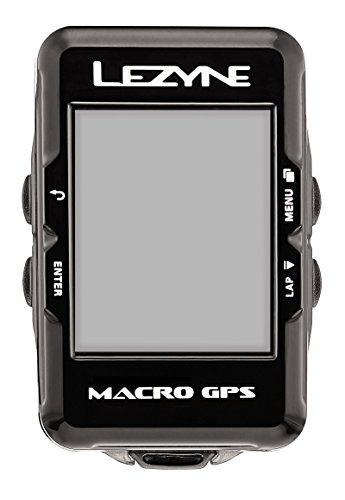 LEZYNE 1-GPS-MACRO-V104-HR Macro GPS, Unisex, Negro, M