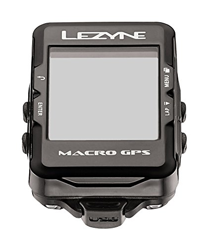 LEZYNE 1-GPS-MACRO-V104-HR Macro GPS, Unisex, Negro, M