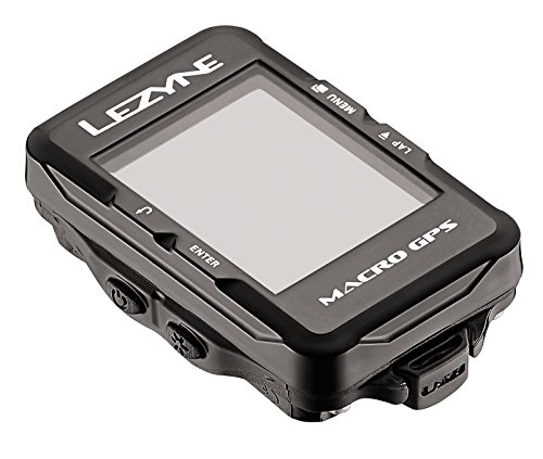 LEZYNE 1-GPS-MACRO-V104-HR Macro GPS, Unisex, Negro, M