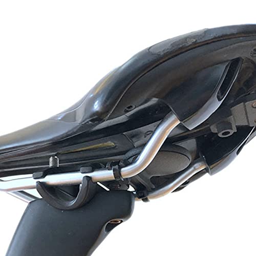 LICHIFIT Asiento de bicicleta arco oculto soporte soporte fijo caso protector para accesorios AirTag