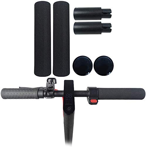 Linghuang Manillar de extensión de Scooter para Xiaomi M365 / M365 Pro Repuestos de Scooter Agarre cómodo (Negro)