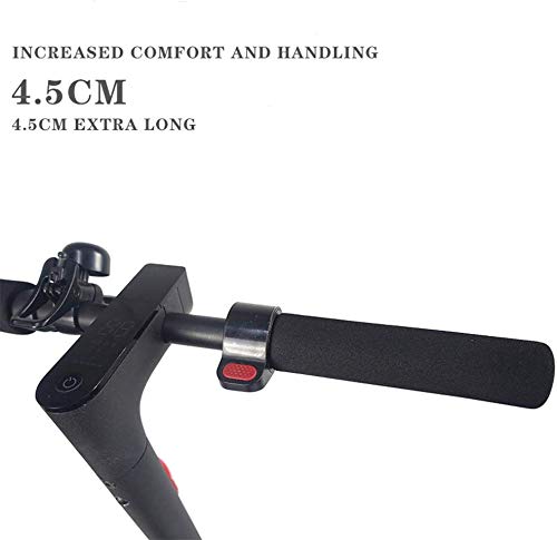 Linghuang Manillar de extensión de Scooter para Xiaomi M365 / M365 Pro Repuestos de Scooter Agarre cómodo (Negro)
