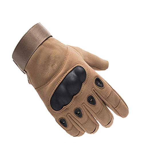 LinYue Guantes Tácticos Fuerzas Especiales Masculinas Protección Total De Los Dedos Guerra Guerra Entrenamiento Al Aire Libre Montañismo Ciclismo Antideslizante Resistente Al Desgaste Transpirable