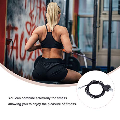 LIOOBO Bandas de Resistencia Partes de Alambre Brazo Ejercicio de Entrenamiento de Fuerza Cuerda de Alambre Cable de Gimnasio Accesorios de Polea de Fitness