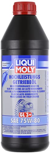 Liqui Moly 4427 Aceite de Alto Rendimiento Para el Cambio, GL3+, SAE, 75W-80, 1 L