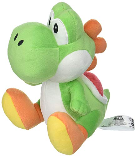 Little Buddy Super Mario All Star Collection Green Yoshi 8" Stuffed Plush