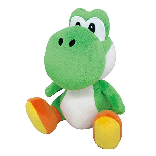 Little Buddy Super Mario All Star Collection Green Yoshi 8" Stuffed Plush