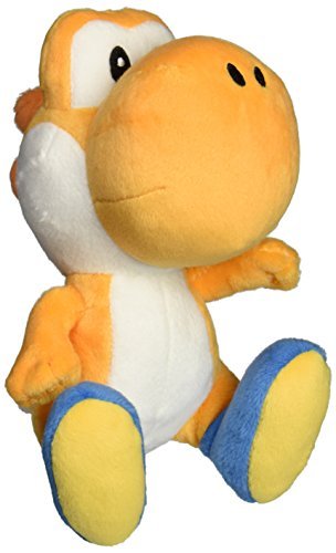 Little Buddy Super Mario Bros. 6 "Naranja Yoshi de Peluche de Peluche