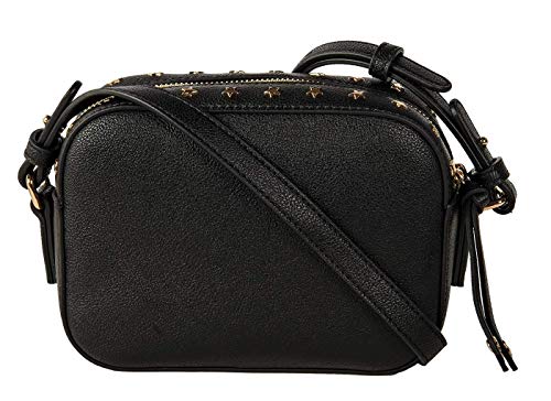 Liu Jo Bolso de Hombro para Mujer - XS Crossbody, 14x19x6cm (Al.xan.xpr.), Estrellas - Negro, Aprox. 14x9x6cm (Al.xan.xpr.)