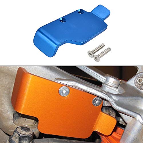 LIWENCUI- Freno trasero de la motocicleta Reservo de frenos Master Cilindro cubierta de protección para Husqvarna 701 Enduro Enduro701 2016-2021 2020 2019 para KTM 690 (Color : Blue)