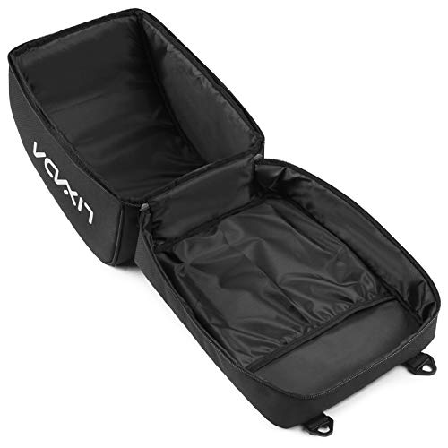 Lixada Bolsa para Casco de Bicicleta,Bolsa de Transporte para Casco de Motocicleta,Caja de Almacenamiento para Casco de Bicicleta,Tipo Cremallera