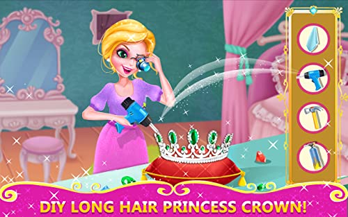 Long Hair Princess 2 Royal Prom Salon Dance Games