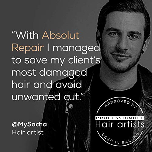 L'Oréal Professionnel | Experto en Serie | Mascarilla para el cabello Absolut Repair | Para cabello dañado, 500 ml