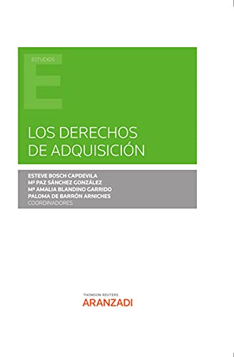 Los derechos de adquisición (Estudios)