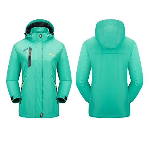 LUI SUI Chaqueta impermeable ligera para mujer Sports Mountain Chaqueta cortavientos