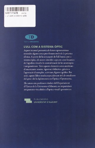 L'ull com a sistema òptic (Textos docentes)