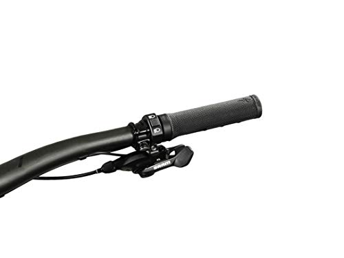 Lupine SL X - Luz para bicicleta eléctrica (K 1753 STVZO), función de luz larga de 1800 lúmenes, mando a distancia con pulgar, color rosa con soporte para manillar de 35 mm