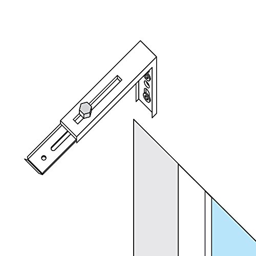 MADECO U3: Juego de 2 soportes de pared ajustables