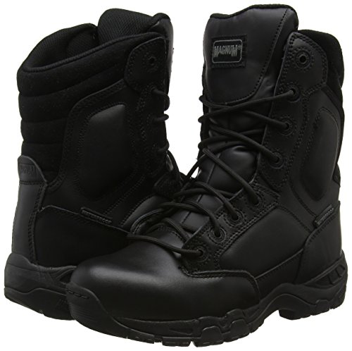 Magnum Viper Pro 8.0 Leather Waterproof, Botas De Trabajo Unisex Adulto, color negro (black 021), talla 43 EU (9 UK)