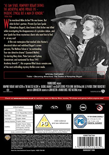 Maltese Falcon The [Edizione: Regno Unito] [DVD]