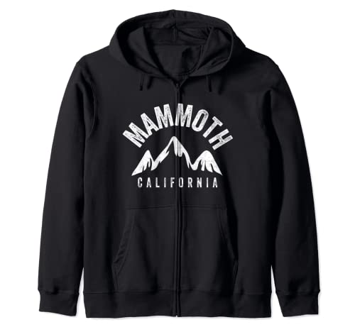 Mammoth California Basic CA Snowboard y Ski Skyline Sudadera con Capucha