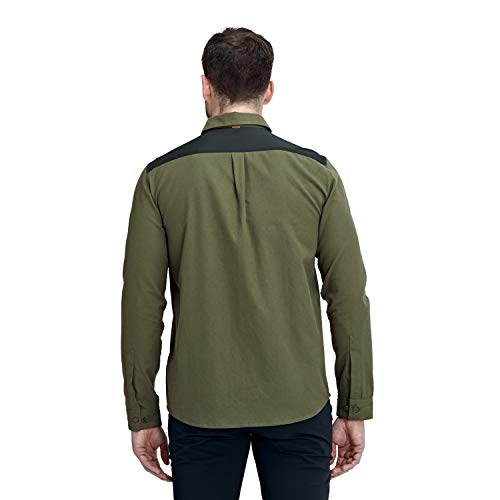 Mammut Camisa Fedoz, Hombre, Iguana/Black, M