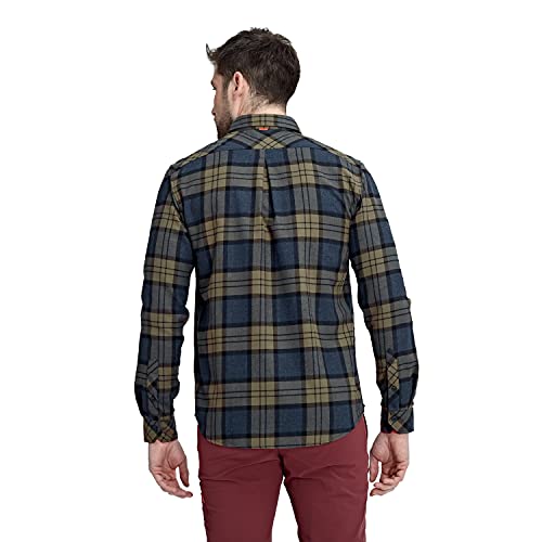 Mammut Camisa Trovat, Hombre, Marine/Iguana, XXL