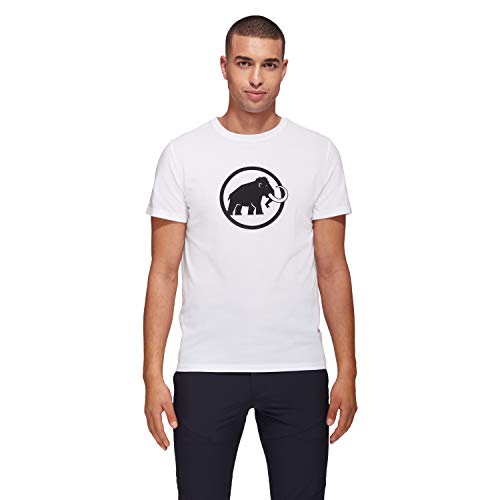 Mammut Camiseta Modelo Camiseta Classic Hombre, White/Black, S