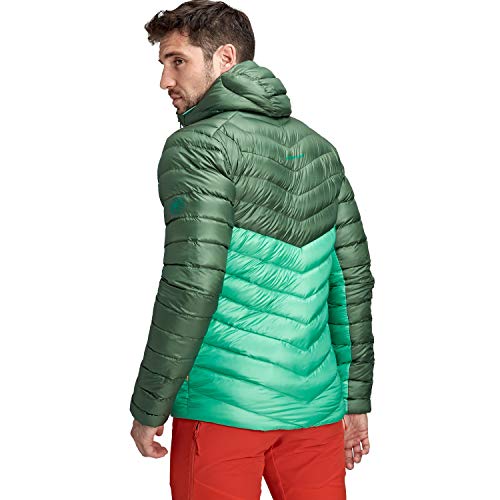 Mammut Chaqueta con Capucha Broad Peak In, Hombre, Deep Emerald/Woods, M