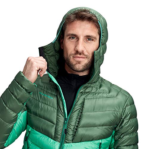 Mammut Chaqueta con Capucha Broad Peak In, Hombre, Deep Emerald/Woods, M