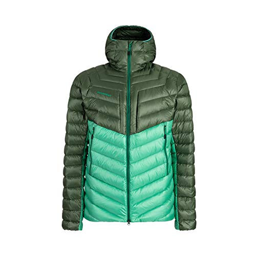 Mammut Chaqueta con Capucha Broad Peak In, Hombre, Deep Emerald/Woods, M