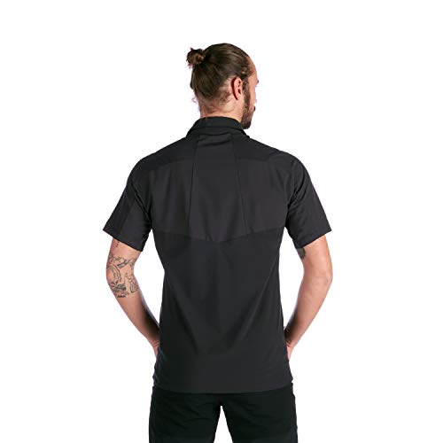 Mammut Crashiano - Camiseta para Hombre, Hombre, Camisa de Manga Corta, 1015-00310, Negro, Small