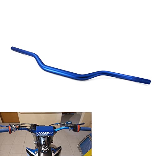 Manillar de motocicleta universal de 1 1/8 pulgadas, 28 mm, mango de titanio de baja elevación para Suzuki Yamaha Kawasaki Honda K.T.M CRF YZF KXF KLX RMZ DRZ KX RM YZ SX EXC XC Pit Dirt Bike