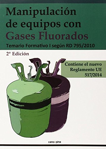 MANIPULACIÓN DE EQUIPOS CON GASES FLUORADOS: Temario Formativo I según RD 795/2010