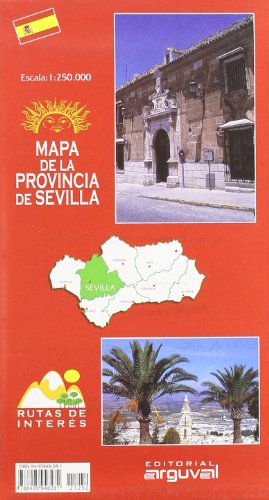 Mapa de La Provincia de Sevilla (MAPAS DE CARRETERAS)
