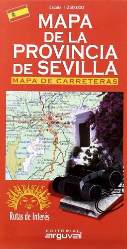 Mapa de La Provincia de Sevilla (MAPAS DE CARRETERAS)