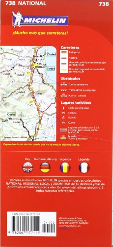 Mapa National Rumanía (Mapas National Michelin)