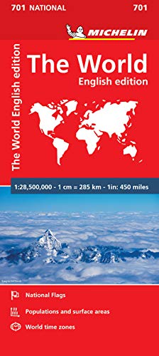 Mapa The World (Mapa Nacional EL MUNDO MICHELIN): 701 (Michelin National Maps)