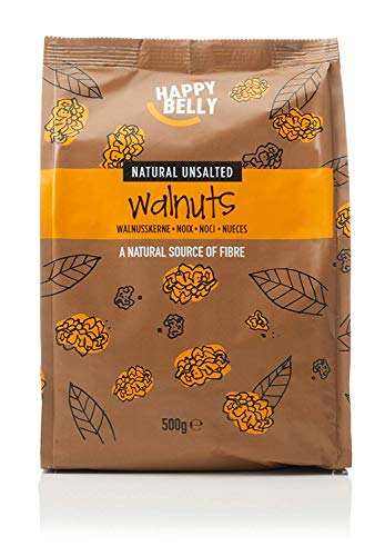 Marca Amazon - Happy Belly Nueces mondadas, 500 g