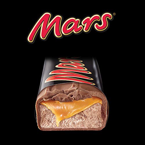Mars Chocolatina De Deliciosa Crema De Turrón Y Caramelo Recubiertos Del Más Fino Chocolate Con Leche ( 24 Chocolatinas x 51g)