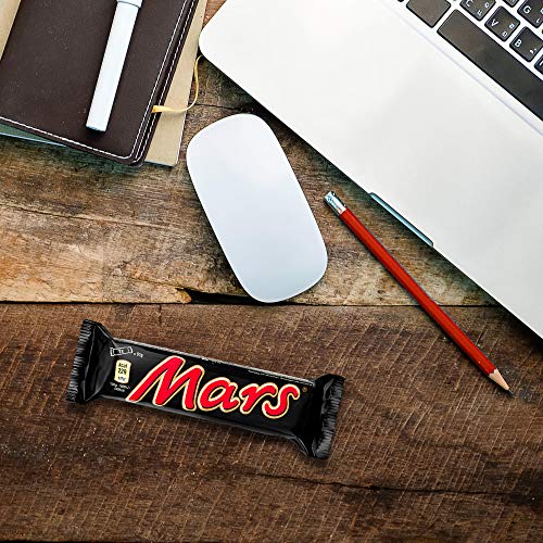 Mars Chocolatina De Deliciosa Crema De Turrón Y Caramelo Recubiertos Del Más Fino Chocolate Con Leche ( 24 Chocolatinas x 51g)